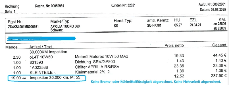 Ausschnitt Rechnung 30000er Inspektion.webp