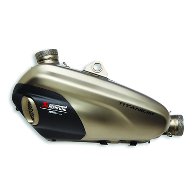 Ducati Panigale V4 Streetfighter V4 Akrapovic Racing Auspuff Schalldämpfer Titan